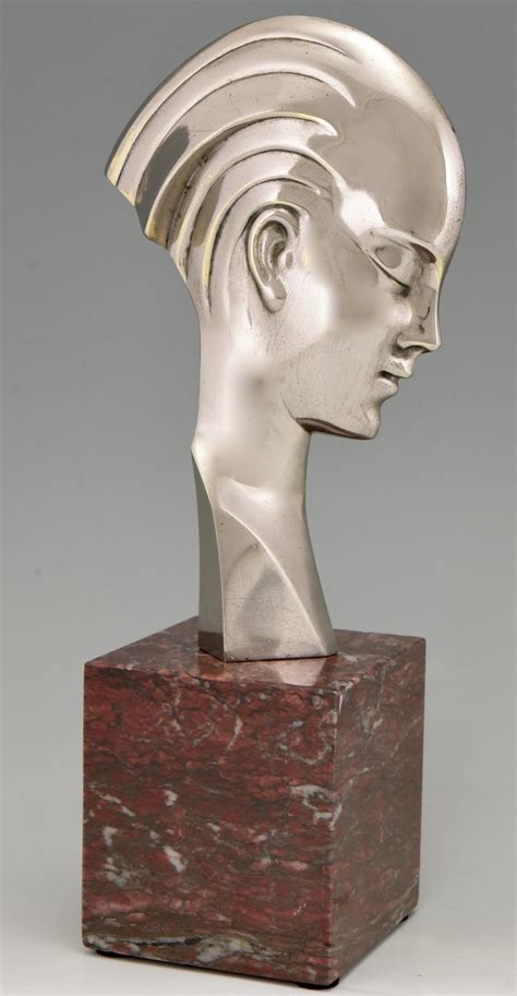 art deco female bust|art deco bust for sale .